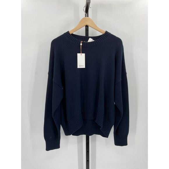 Quince Sweaters - Quince Navy Blue Women's Sweater